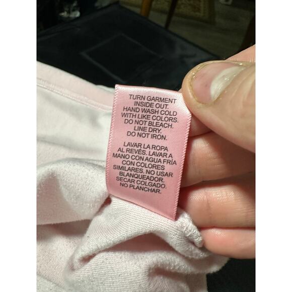 Juicy Couture Y2K  “JUICY” Jeweled Comfy Lounge Set Pink Velour Size Medium - Picture 14 of 16